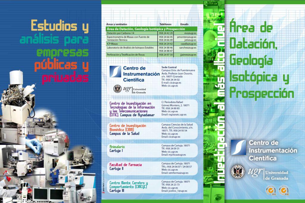 Folleto de Datacin, Geologa Isotpica y Prospeccin